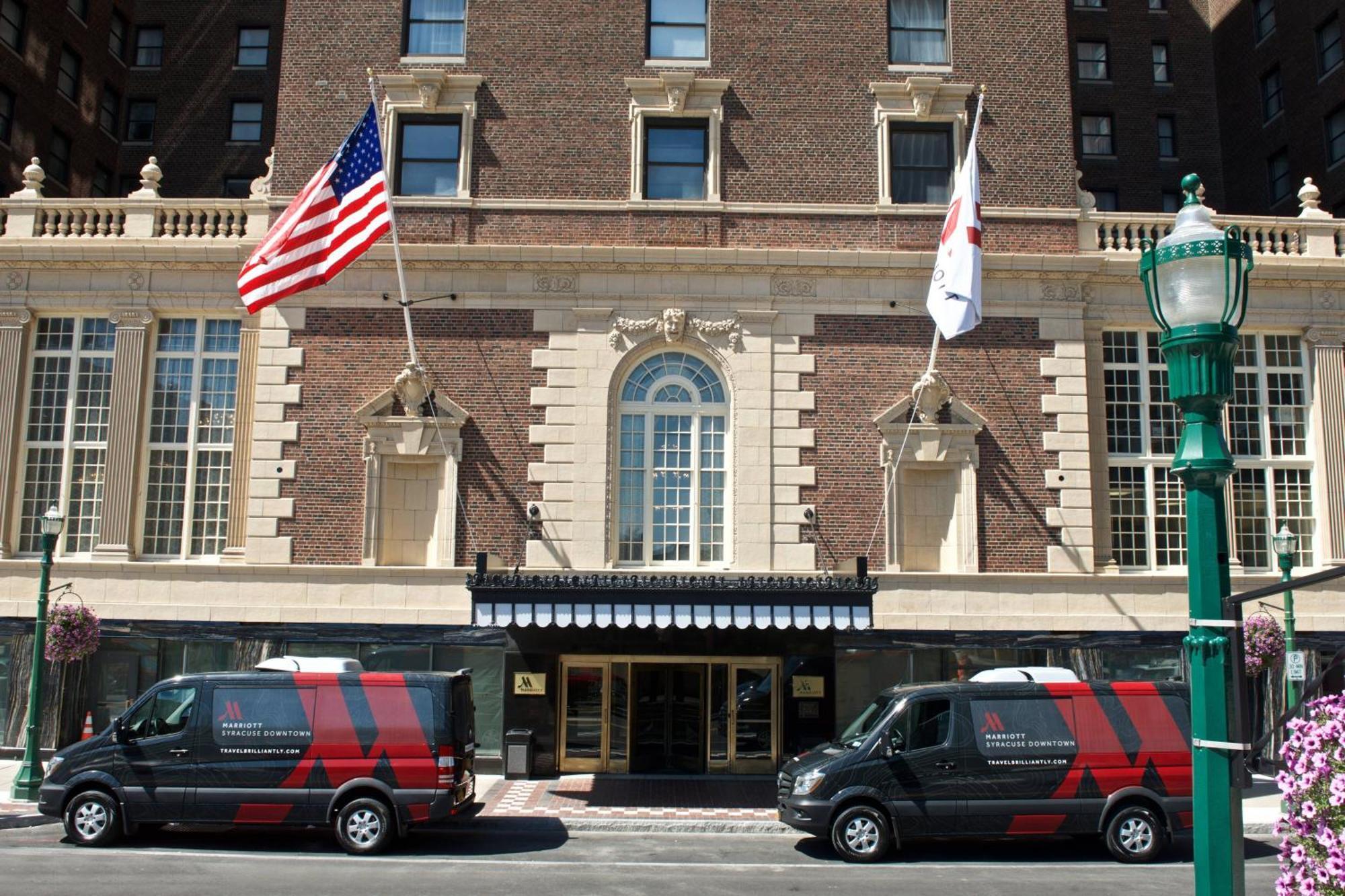 Marriott Syracuse Downtown Hotel Eksteriør billede